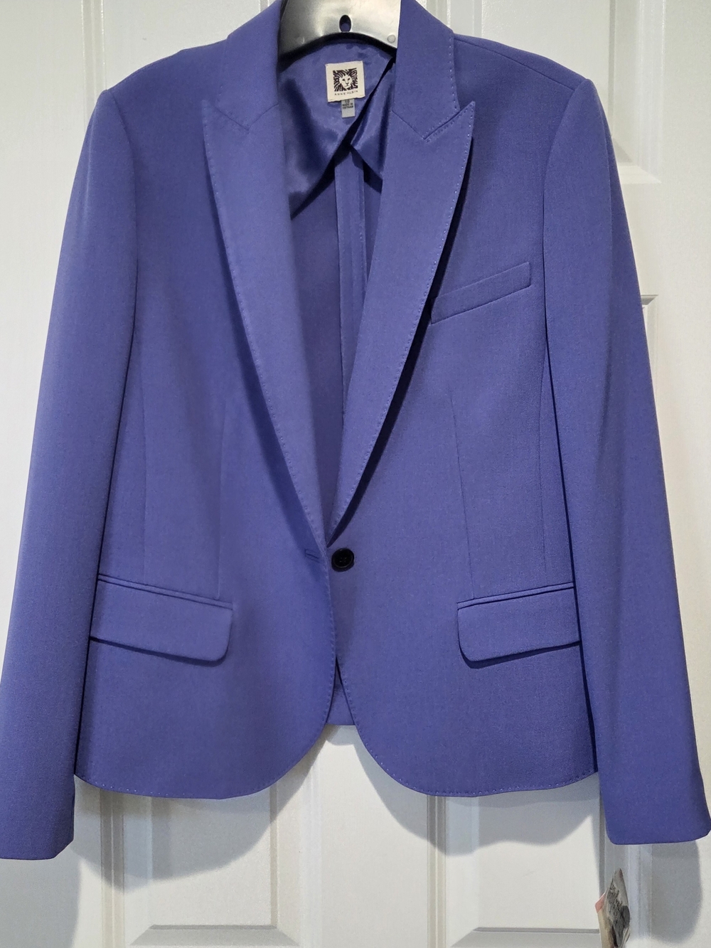 Liz Claiborne Purple Button-Up Blouse